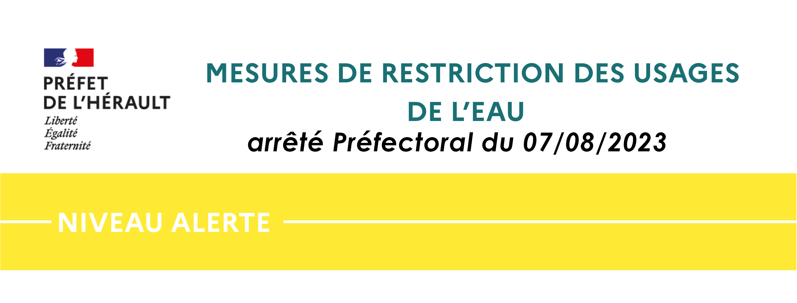 Important S Cheresse Arr T De Restriction Des Usages De Leau Du